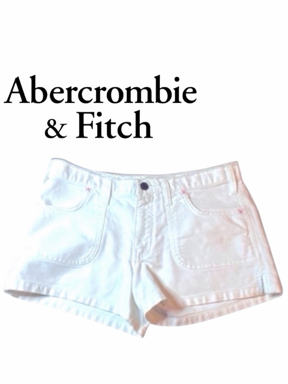 abercrombie | White Shorts